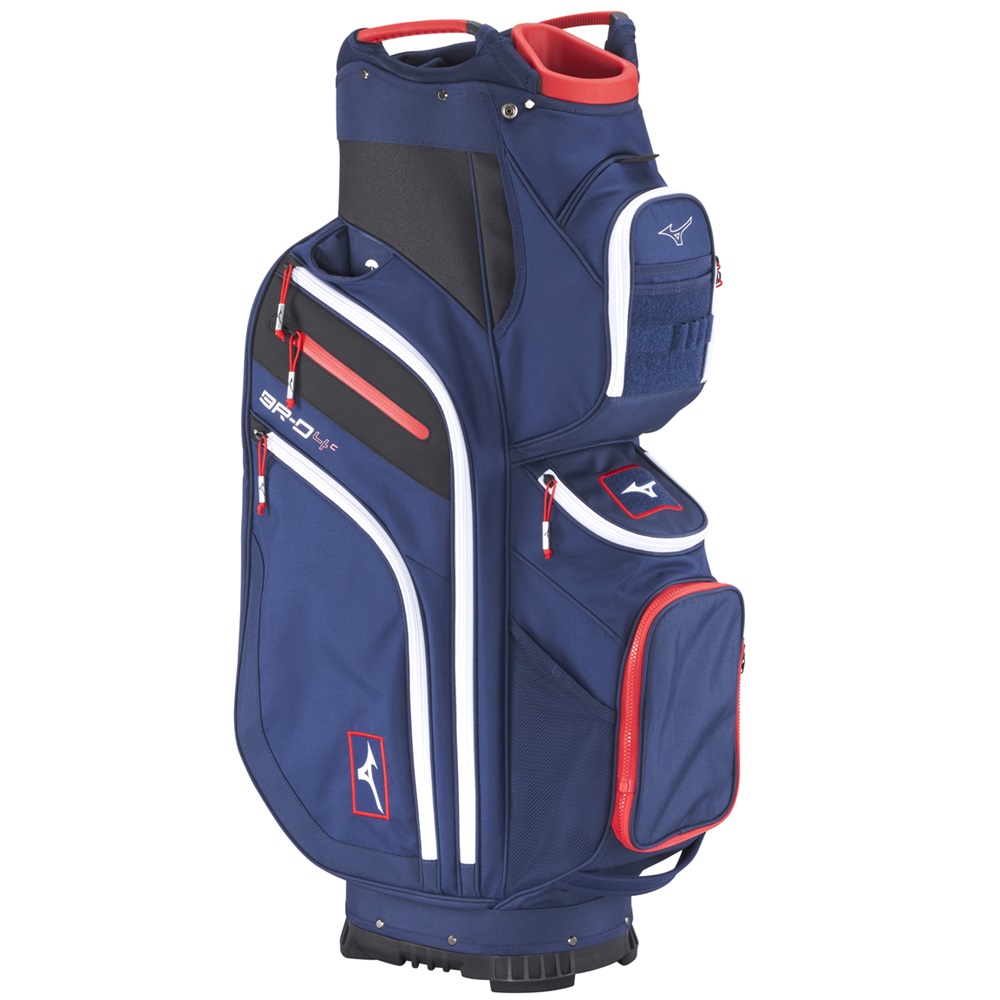 Mizuno Cartbag ブラック/レッド NEW Mizuno Golf 2025 BR-D4C Cart Bag 14-Way Top - Pick the